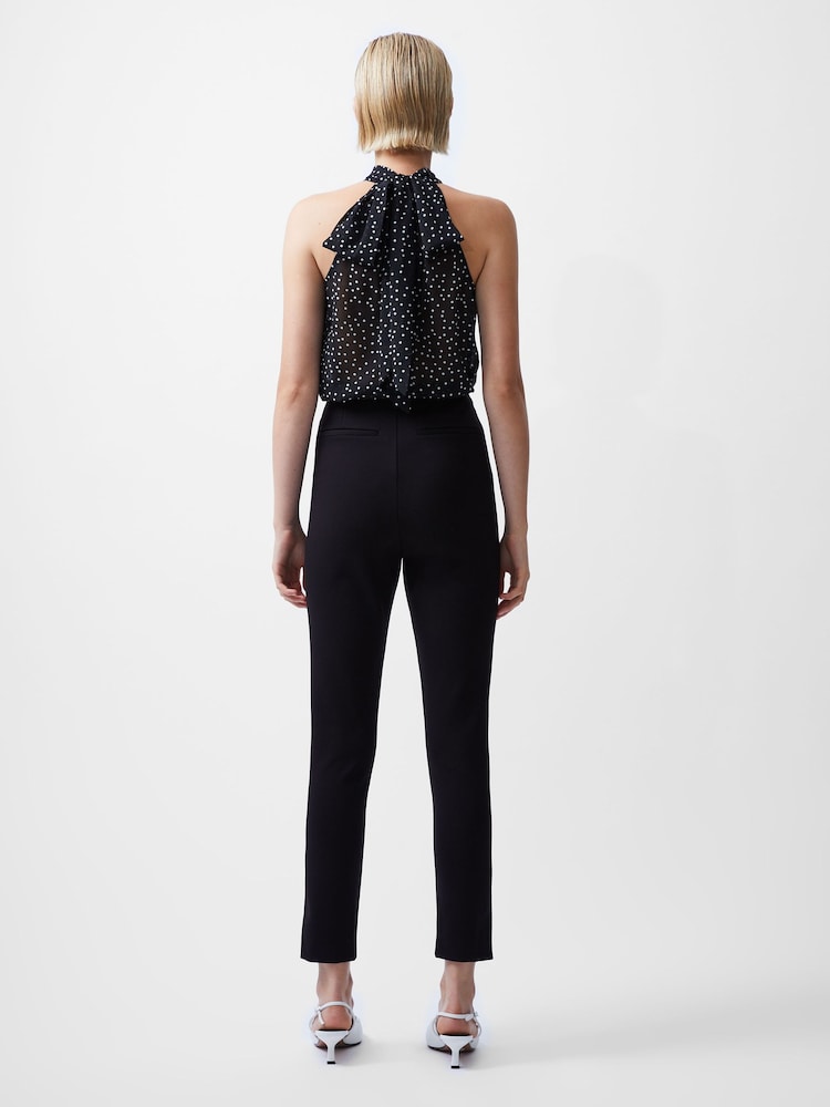 French Connection Black Xia Ponte Jersey Leggings - Image 2 of 4