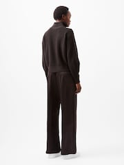 French Connection Brown Lightweight Vhari Half Zip Jumper - Image 2 of 4