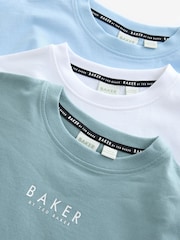 Baker by Ted Baker 100% Cotton T-Shirts 3 Pack - Image 6 of 6