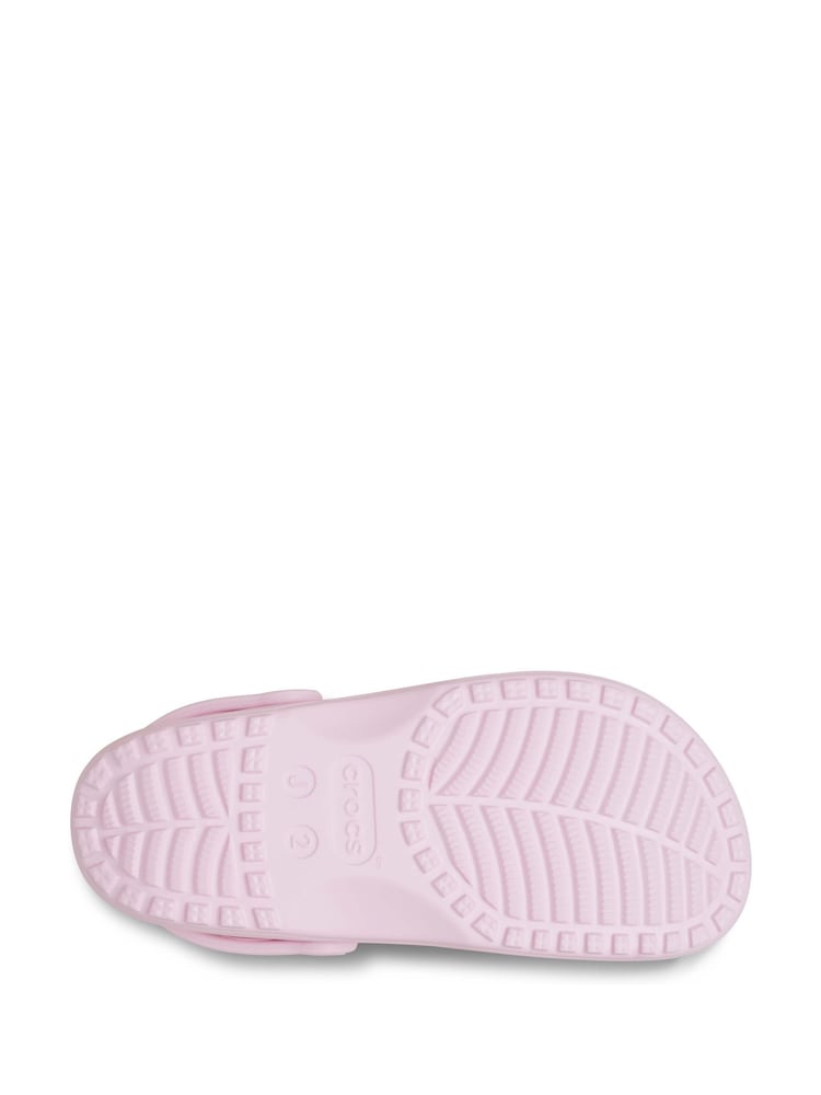 Crocs Pink MIlk Kids Cut Out Clogs - Image 9 of 9