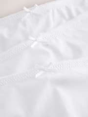 Blanco - Pack de 3 braguitas con diseño que no se marca y parte posterior de encaje - Imagen 6 de 9