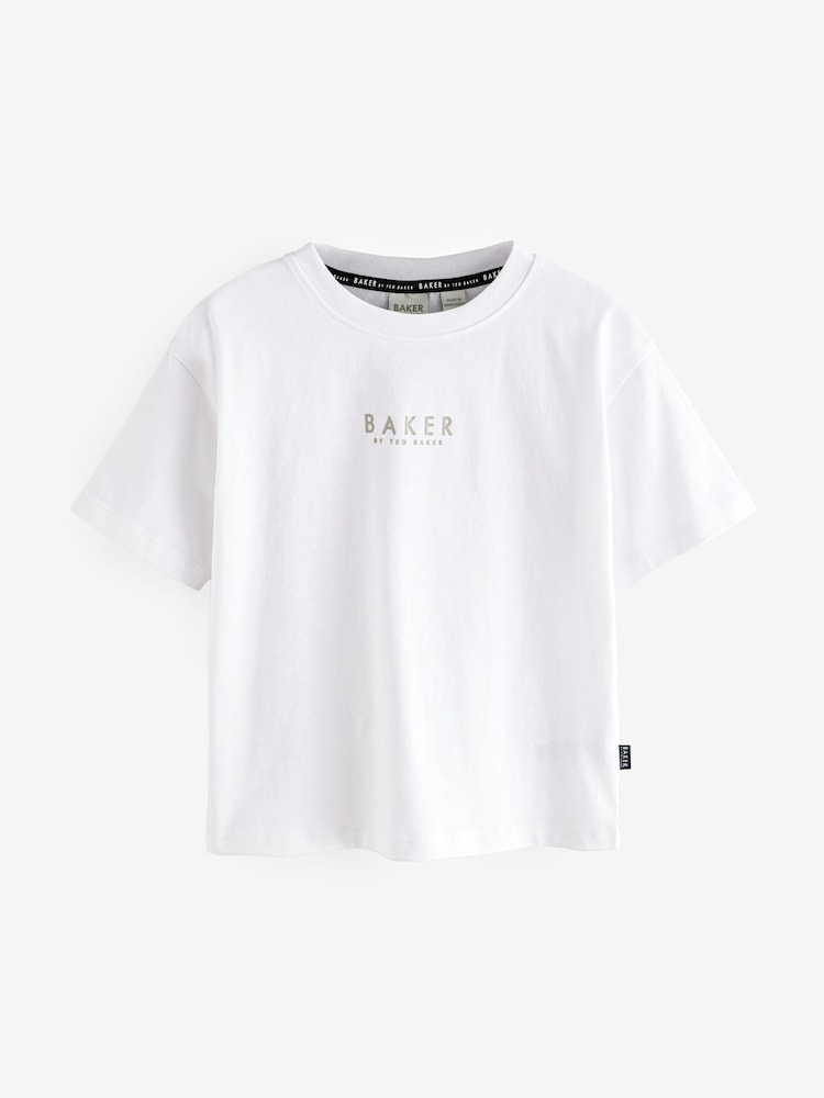 Baker by Ted Baker 100% Cotton T-Shirts 3 Pack - Image 4 of 8