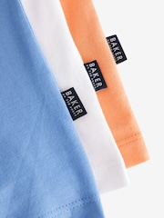 Baker by Ted Baker 100% Cotton T-Shirts 3 Pack - Image 7 of 8