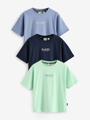 Baker by Ted Baker 100% Cotton T-Shirts 3 Pack - Image 1 of 8