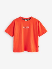 Baker by Ted Baker 100% Cotton T-Shirts 3 Pack - Image 5 of 8