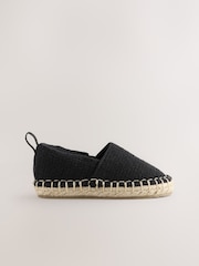 Black Espadrille Shoes - Image 5 of 8