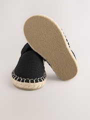 Black Espadrille Shoes - Image 6 of 8