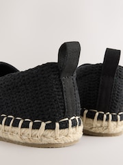 Black Espadrille Shoes - Image 7 of 8