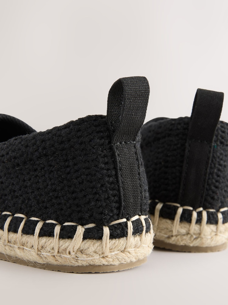 Black Espadrille Shoes - Image 7 of 8