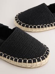 Black Espadrille Shoes - Image 8 of 8