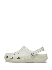 Crocs Cream Dove Kids Unisex Classic Clogs - Image 2 of 7