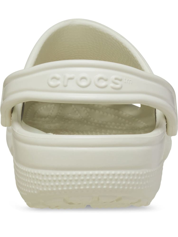 צבע שמנת בעיטור יונה - Crocs כפכפים קלאסיים יוניסקס לילדים - Image 6 of 7