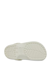 Crocs Cream Dove Kids Unisex Classic Clogs - Image 7 of 7