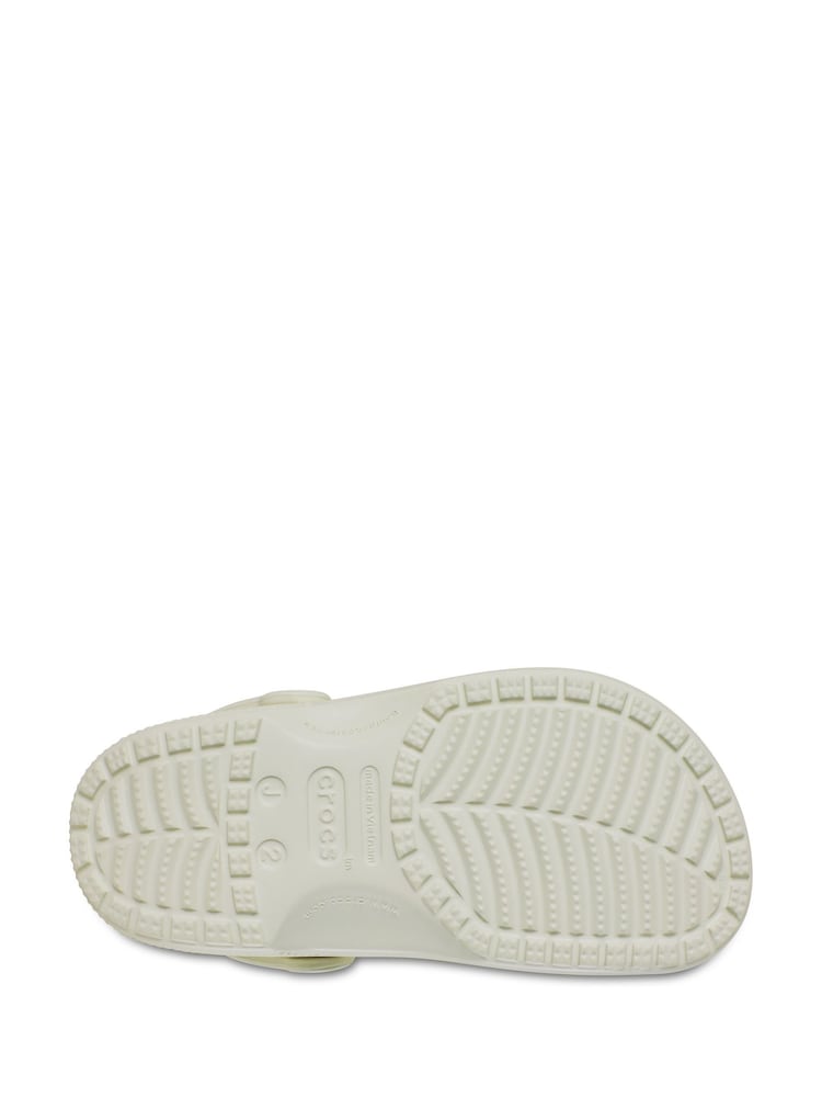 Crocs Cream Dove Kids Unisex Classic Clogs - Image 7 of 7