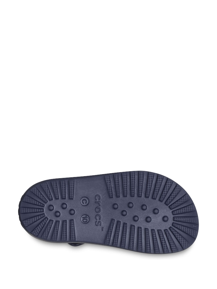 Crocs Navy Toddler Classic Fisherman Sandals - Image 7 of 7