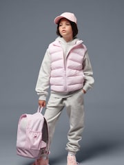 New Balance Pink Contrast Backpack - Image 1 of 9