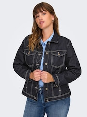 Chaqueta de denim clásica ONLY Curve - Imagen 2 de 8