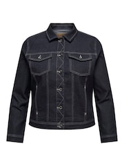 Chaqueta de denim clásica ONLY Curve - Imagen 7 de 8