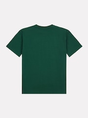 Темно-зеленый - Футболка New Balance Kids Jersey с маленьким логотипом, 100% хлопок - Image 8 of 9