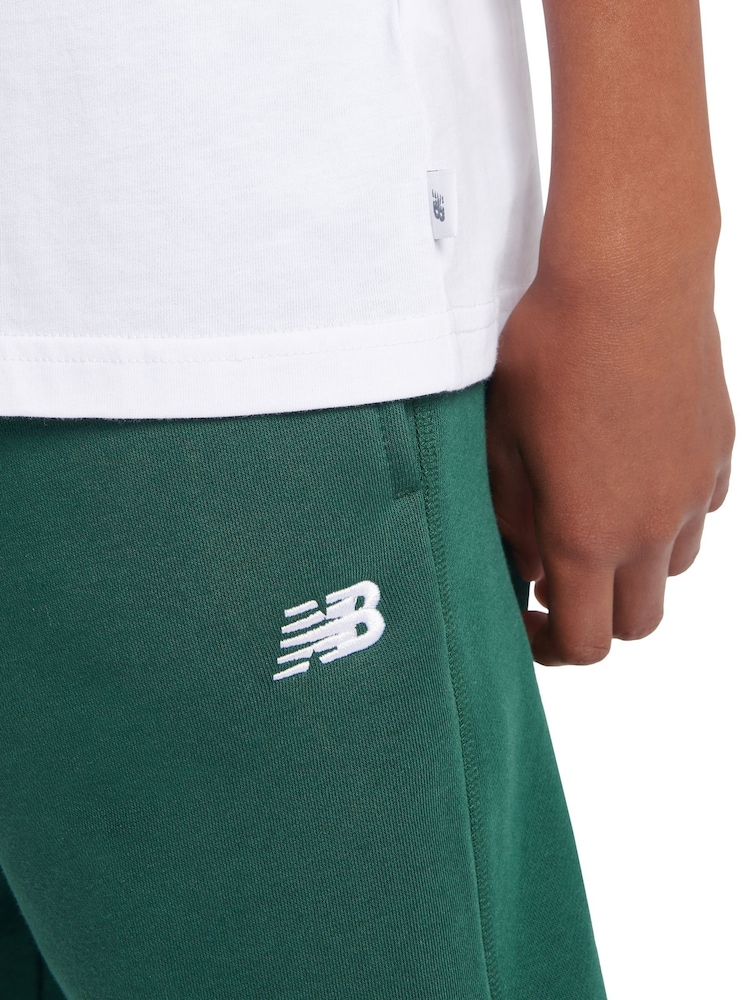 New Balance Boys Authentic Brand 100% Cotton White T-Shirt - Image 5 of 10