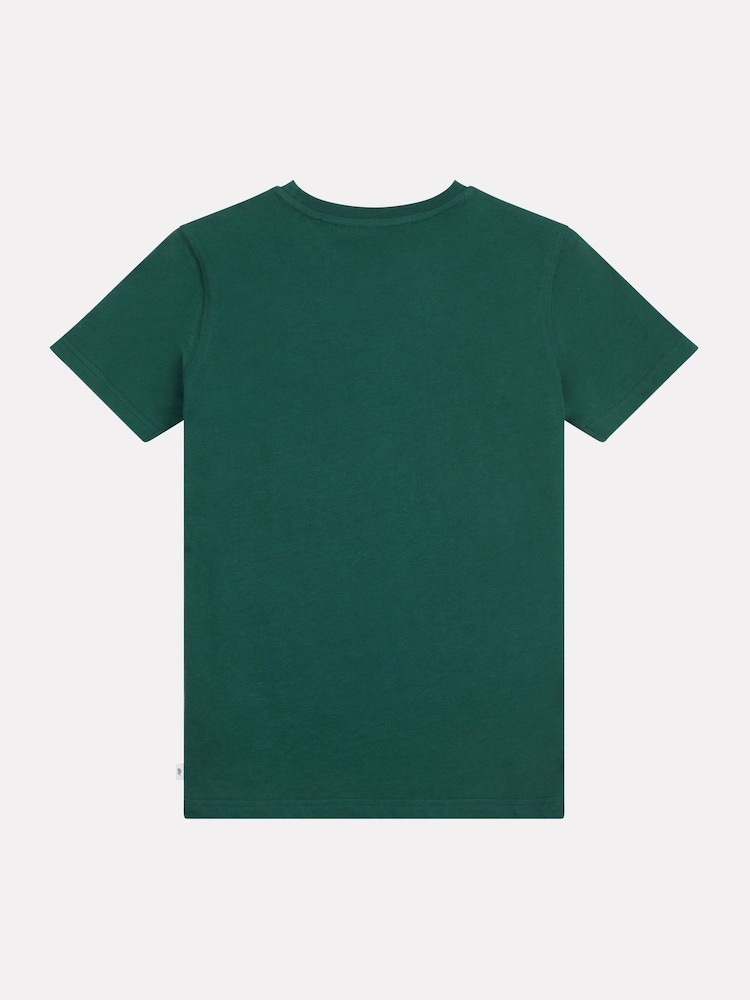 New Balance Green Boys 100% Cotton The System T-Shirt - Image 8 of 9