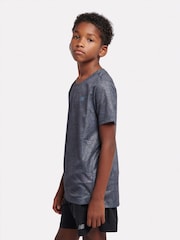 New Balance Grey Boys Trail Athletics T-Shirt - Image 2 of 8