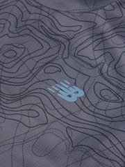 New Balance Grey Boys Trail Athletics T-Shirt - Image 6 of 8