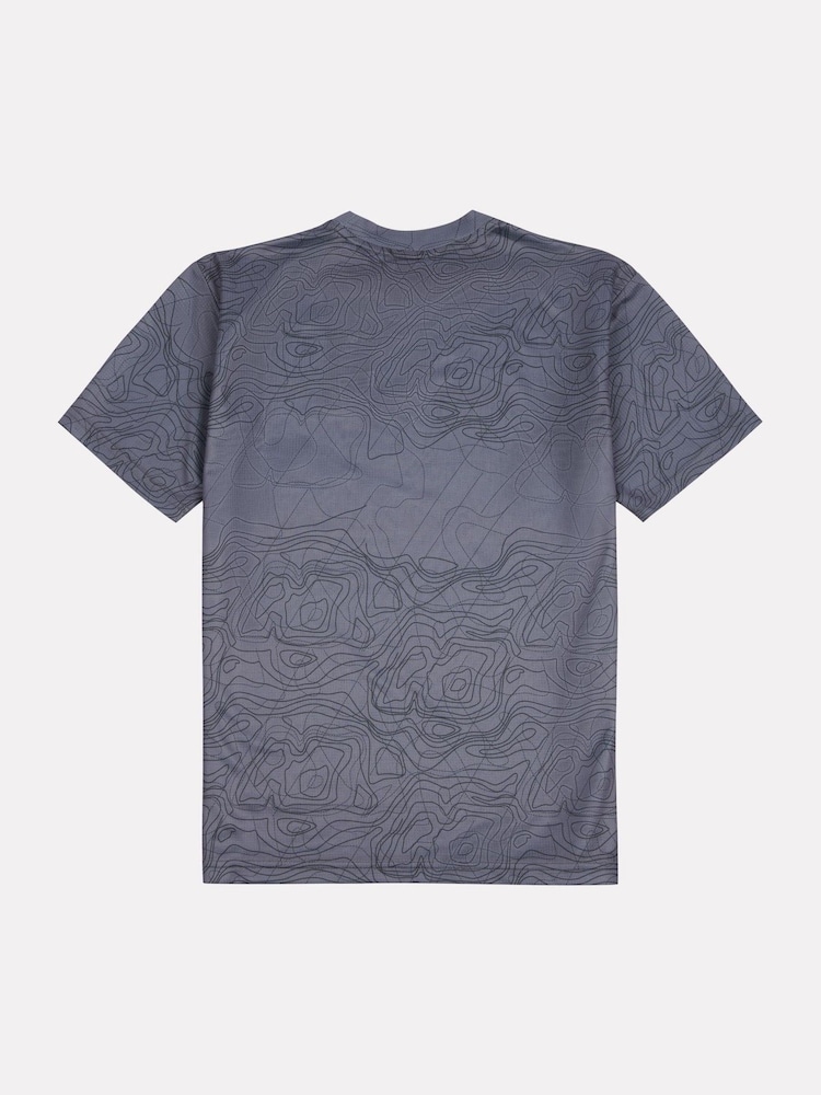 New Balance Grey Boys Trail Athletics T-Shirt - Image 8 of 8