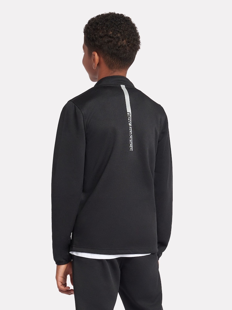 New Balance Dubbel gebreid trainingsjack voor jongens - Image 5 of 9