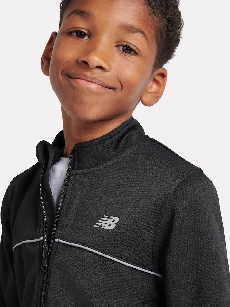 New Balance Dubbel gebreid trainingsjack voor jongens - Image 6 of 9