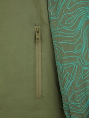 New Balance Green Boys Athletic AOP Woven Mesh Lined Jacket - Image 10 of 10