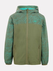 New Balance Green Boys Athletic AOP Woven Mesh Lined Jacket - Image 6 of 10