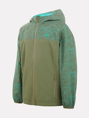 New Balance Green Boys Athletic AOP Woven Mesh Lined Jacket - Image 8 of 10