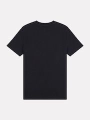 New Balance Black Kids Jersey Stacked 100% Cotton Logo T-Shirt - Image 8 of 9