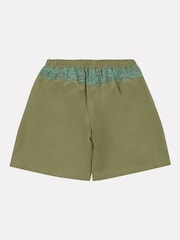 New Balance Green Boys AOP Run Shorts - Image 7 of 8