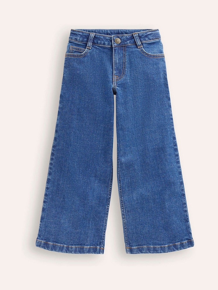 Boden Blue Wide Leg Jeans - Image 2 of 4