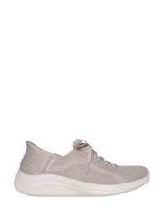 pardo - Skechers Slip-ins: Ultra Flex 3.0 Tênis brilhantes - Imagem 1 de 3
