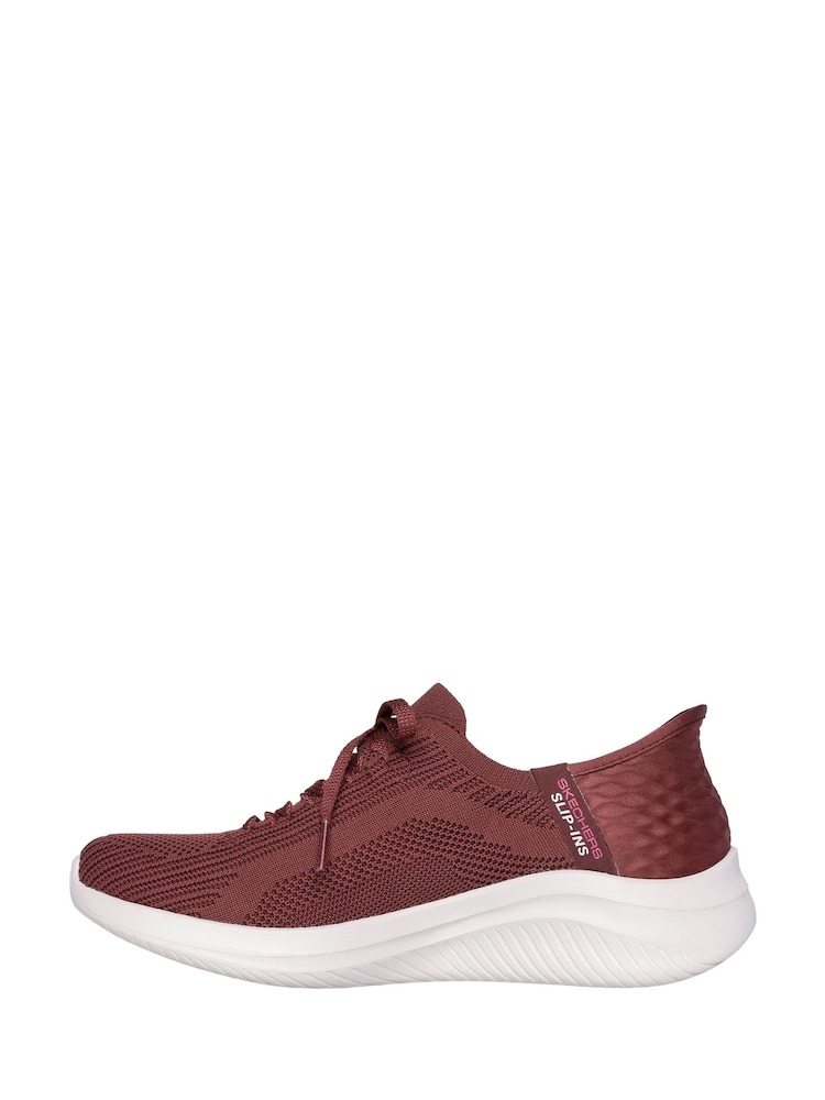 Skechers Red Slip-ins: Ultra Flex 3.0 Brilliant Trainers - Image 2 of 5