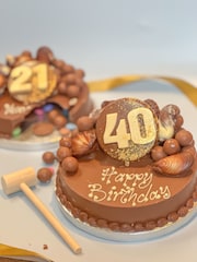 40th Birthday Smash Cake by Sweet Trees - Image 1 of 3