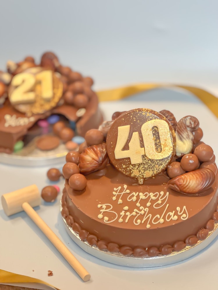 40th Birthday Smash Cake by Sweet Trees - Image 1 of 3