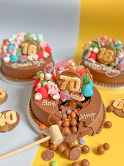 30th Birthday Milestone Smash Cake by Sweet Trees - Image 3 of 7