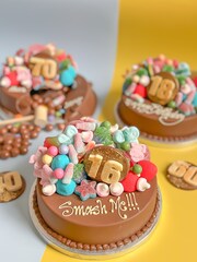 30th Birthday Milestone Smash Cake by Sweet Trees - Image 7 of 7