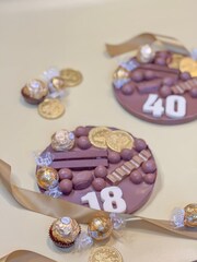 70th Birthday Chocolate Chunk by Sweet Trees - Image 3 of 5
