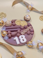 70th Birthday Chocolate Chunk by Sweet Trees - Image 4 of 5
