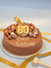 80th Birthday Smash Cake by Sweet Trees - Image 3 of 3