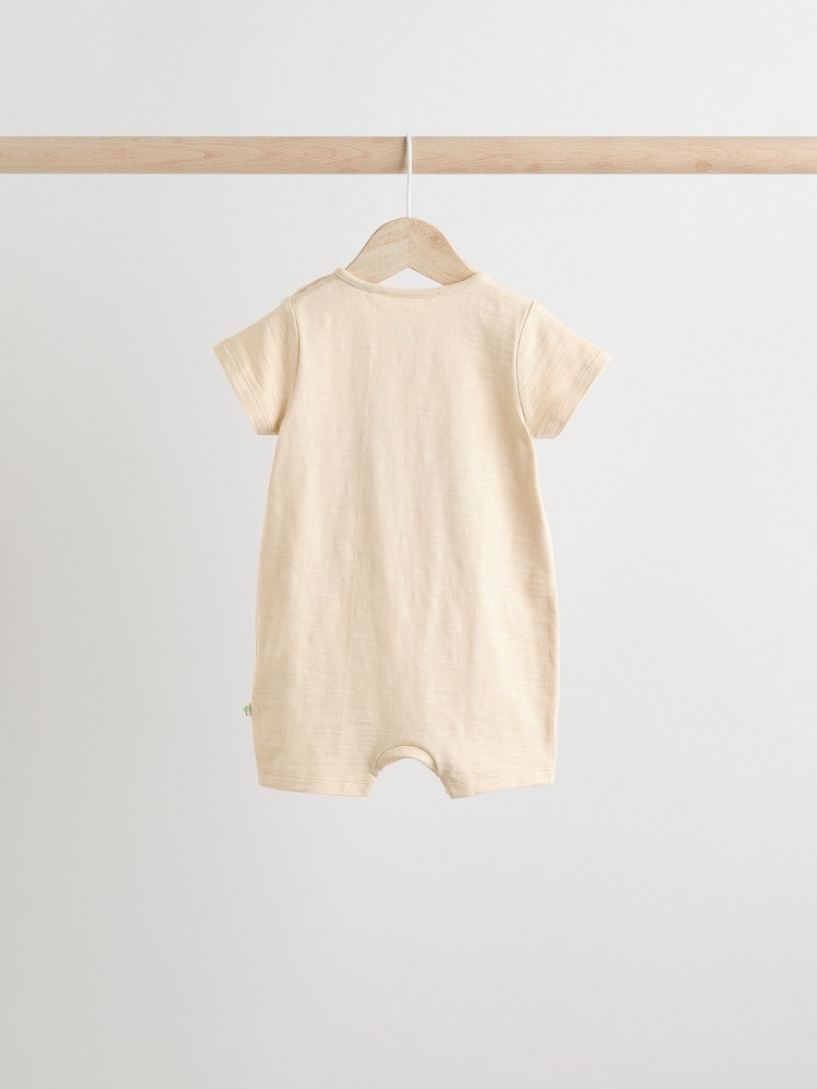 Minerals 100% Cotton Baby Rompers 4 Pack - Image 7 of 13