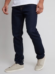Threadbare Denim Inky Blue Slim Fit Jeans With Stretch - Image 3 of 4