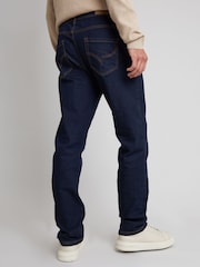 Donkerblauw - Lang - Threadbare - Straight-fit jeans met stretch - Image 2 of 4