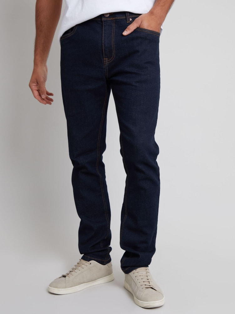 Threadbare Blue Slim Fit Jeans With Stretch - Image 1 of 4