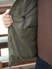 Threadbare khaki Green Long Sleeve Textured Knitted Jackets - Image 5 of 5
